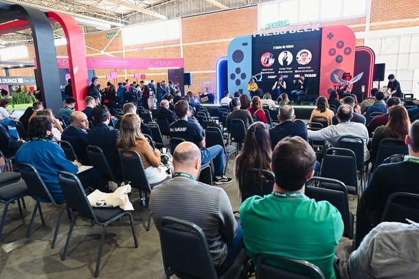 Palco Geek da edi&ccedil;&atilde;o 2025.