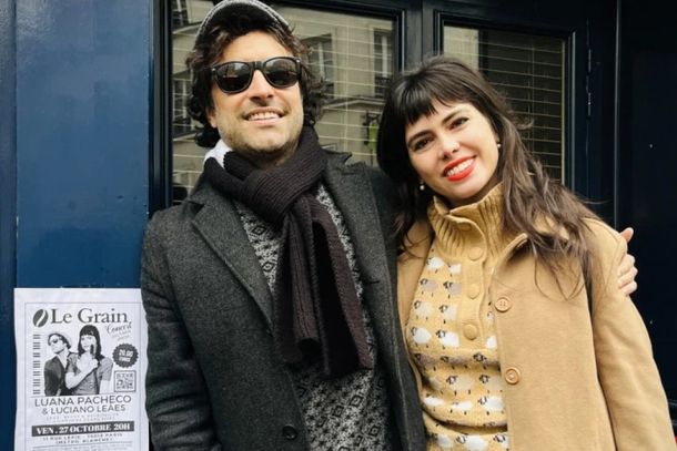 Luana Pacheco e Luciano Le&atilde;es.