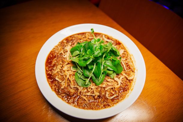 Arroz de cupim do Esquina Bar e Cozinha.