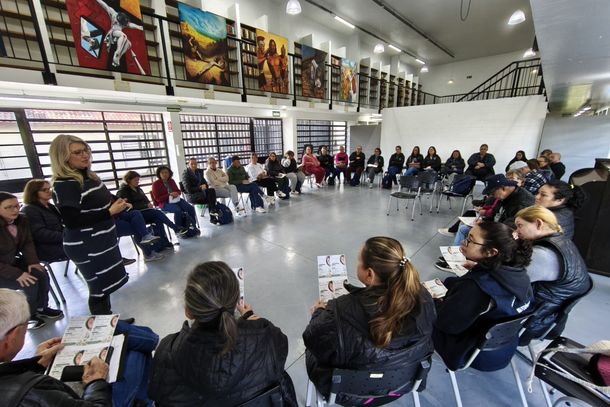 Agentes Comunit&aacute;rios de Sa&uacute;de recebem capacita&ccedil;&atilde;o sobre sa&uacute;de mental em Nova Petr&oacute;polis