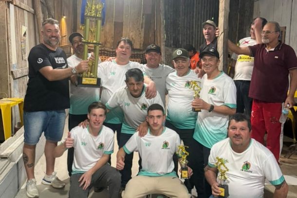Bar do Miningite conquista o Campeonato Municipal de Bocha de 2026, em Canela