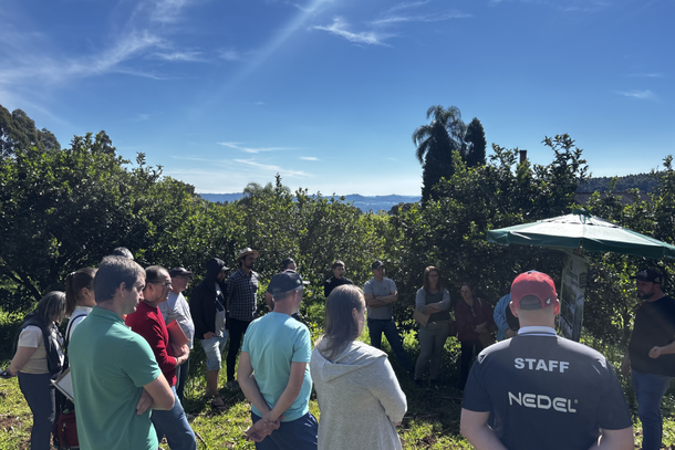 Dia de Campo de Citricultura aproxima produtores e ind&uacute;stria local em Gramado
