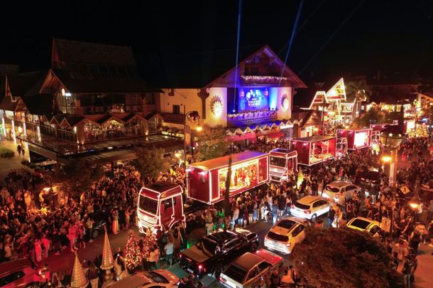 41&deg; Natal Luz de Gramado recebe a Caravana de Natal Coca-Cola FEMSA Brasil em dezembro