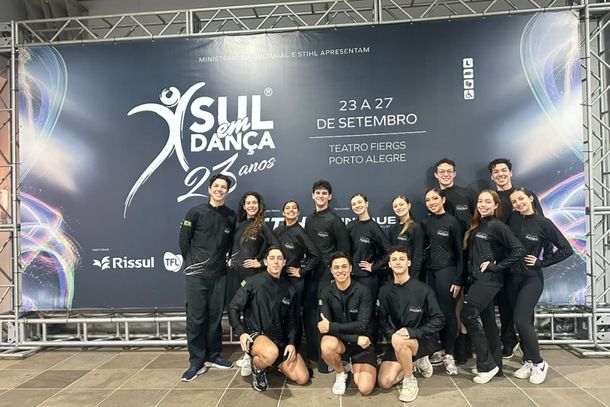Equipe da ASA no Festival Sul em Dan&ccedil;a