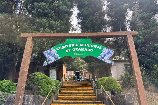 Cemit&eacute;rio Municipal de Gramado passa por melhorias antes do feriado de Dia de Finados