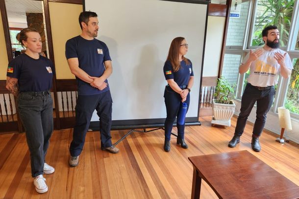 Defesa Civil de Gramado participa de hackathon sobre crises clim&aacute;ticas na UCS Hort&ecirc;nsias