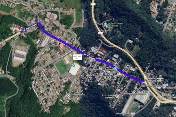 ERS-373 ter&aacute; bloqueio total noturno para obras do Daer no trecho de Gramado