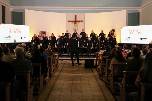 Festival de Coros celebra o canto coral em S&atilde;o Francisco de Paula
