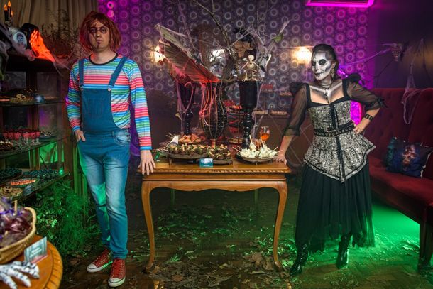 Festa de Halloween no Magn&oacute;lia, em Canela.