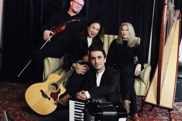 Ninho das &Aacute;guias de Nova Petr&oacute;polis recebe show internacional com harpa e violino