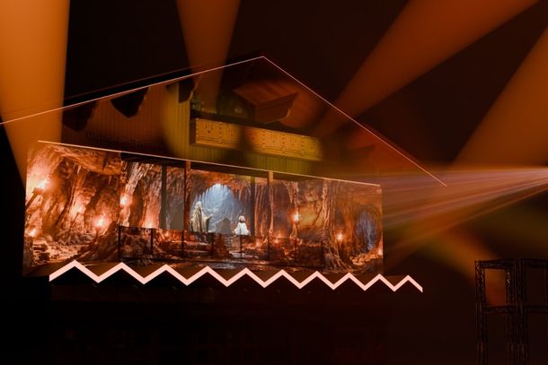 Pal&aacute;cio dos Festivais vira palco do espet&aacute;culo &ldquo;O Despertar das Luzes&rdquo; do 41&deg; Natal Luz