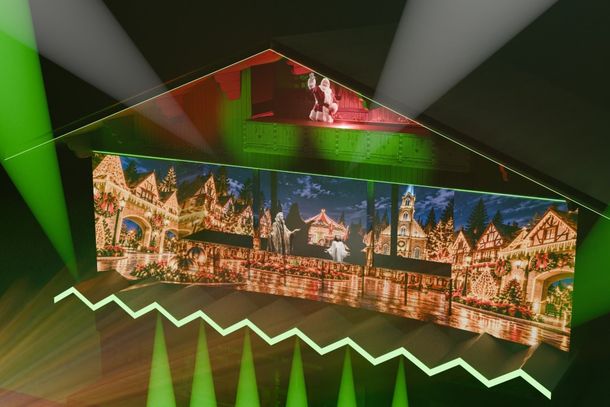 Pal&aacute;cio dos Festivais vira palco do espet&aacute;culo &ldquo;O Despertar das Luzes&rdquo; do 41&deg; Natal Luz