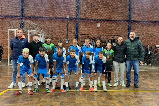 Equipe sub-13 - Jornada Azul.