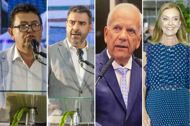 Maurio Lense, Denian Couto, Oriovisto Guimar&atilde;es e Evani Justus