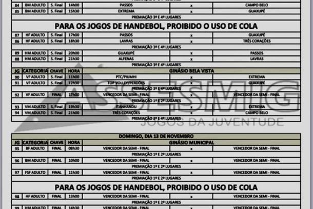 Etapa de vôlei dos Jogos da Juventude começa com 42 jogos nesta terça -  Esportes - Campo Grande News