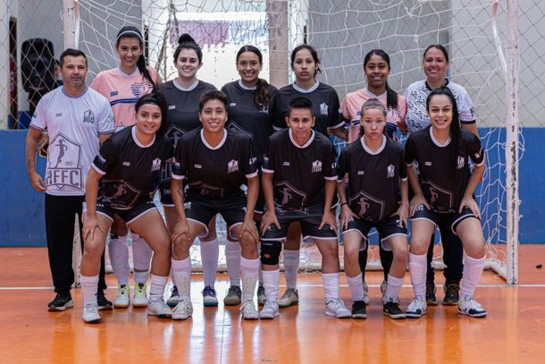Equipe Harmonia Futsal - Campe&atilde;s do Torneio Regional de Futsal Feminino