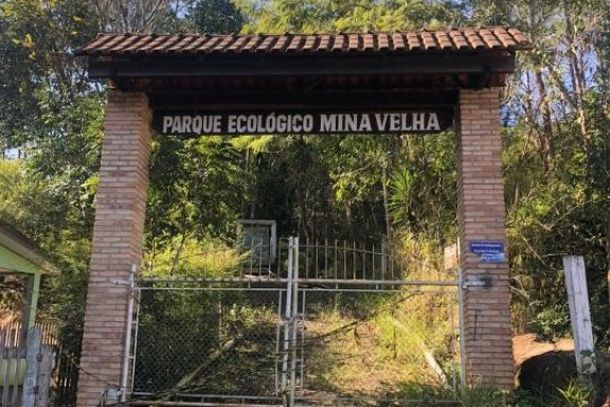 Entrada do Parque Ecol&oacute;gico em 2022