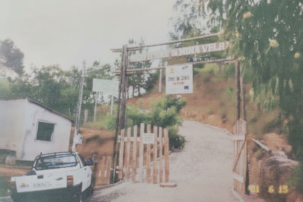 Entrada do Parque Ecol&oacute;gico em 2015
