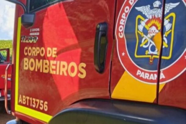 Inc&ecirc;ndio em caldeira em Siqueira Campos mobiliza equipe de bombeiros.