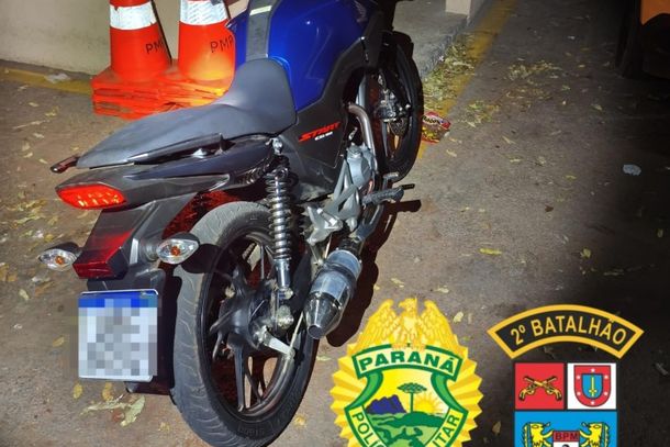 Motocicletas irregulares foram apreendidas durante opera&ccedil;&atilde;o de fiscaliza&ccedil;&atilde;o realizada pela Pol&iacute;cia Militar no Norte Pioneiro.