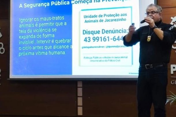 Delegado Amir Salmen abordar&aacute; responsabilidades, legisla&ccedil;&atilde;o e pol&iacute;ticas p&uacute;blicas voltadas &agrave; prote&ccedil;&atilde;o animal durante palestra em Ibaiti.
