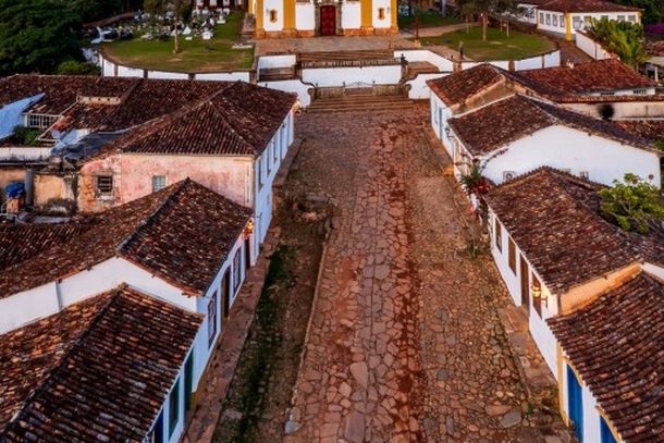 Tiradentes visto do alto