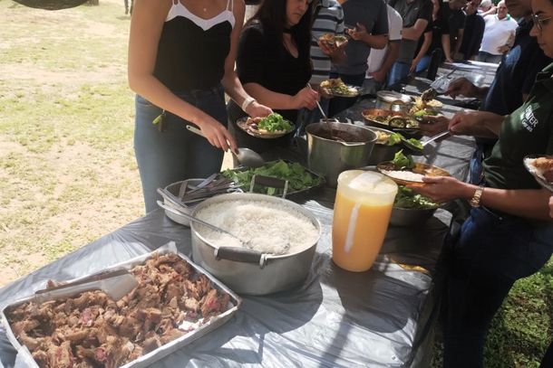 Hora do almo&ccedil;o delicioso