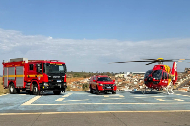 Ve&iacute;culos do Corpo de Bombeiros de Minas Gerais
