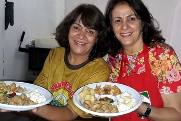Dodora e Andr&eacute;ia em 2019