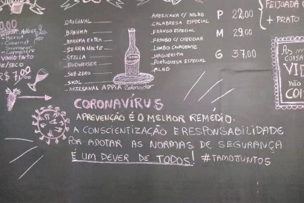 Durante a pandemia de Covid-19