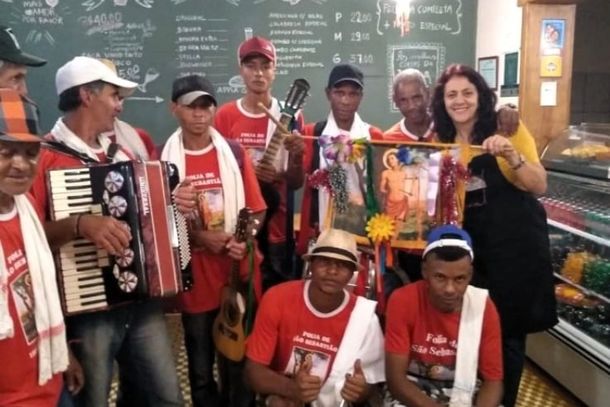 Presen&ccedil;a da Folia de S&atilde;o Sebasti&atilde;o, em 2020