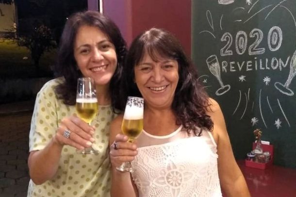 Andr&eacute;ia e Dodora no R&eacute;veillon de 2020