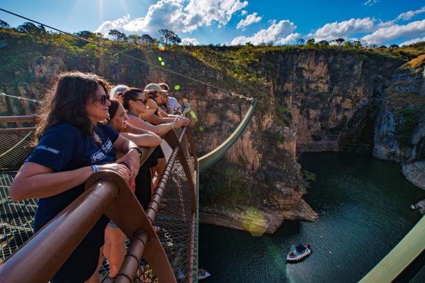 Contempla&ccedil;&atilde;o no Mirante do Canyon