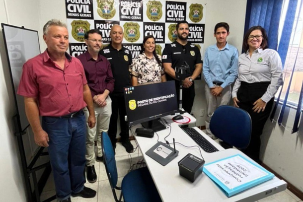 Inaugura&ccedil;&atilde;o do posto de identifica&ccedil;&atilde;o