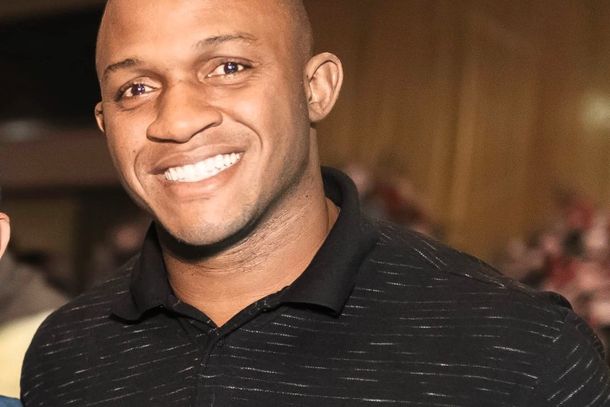 Laessio Aquino, presidente da Banda Dan&ccedil;ante de Congada e Mo&ccedil;ambique Nossa Senhora do Ros&aacute;rio e das Merc&ecirc;s de Ibertioga