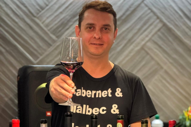 Guga Sousa, sommelier ibertiogano