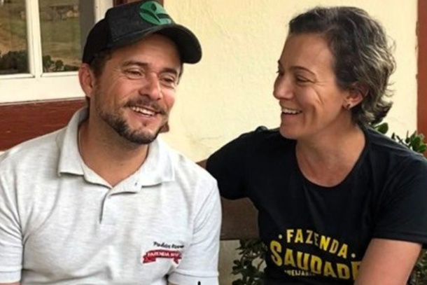 O casal Matheus Brand&atilde;o e Tereza Rodrigues