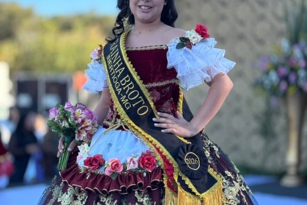 Rainha Broto Luiza Andrade de Paula
