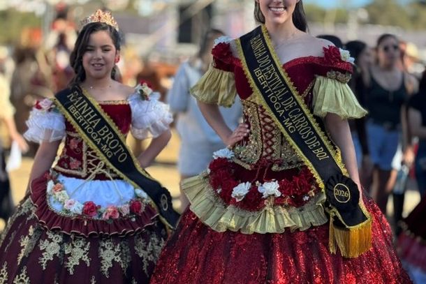 As Rainhas: Luiza Andrade de Paula e Rafaella Andretto