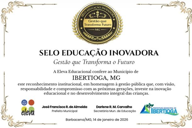Selo Educa&ccedil;&atilde;o Inovadora
