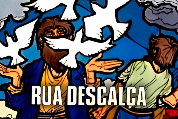 Cartaz de Rua Descal&ccedil;a