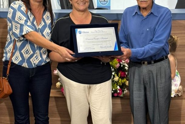 Dauric&eacute;ia com a irm&atilde;, Dalci Campos e o pai Dalmiro Andrade