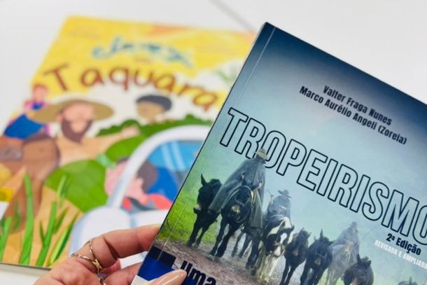 Livros sobre o tropeirismo e a hist&oacute;ria de Taquara integram o curr&iacute;culo escolar.