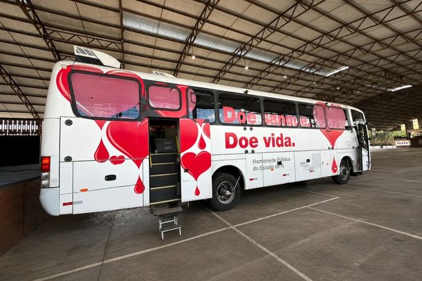 Emocentro m&oacute;vel resulta na doa&ccedil;&atilde;o de 76 litros de sangue em Igrejinha.