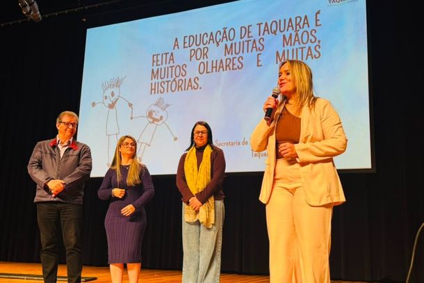 Demais momentos do evento que abriu o semestre letivo em Taquara.