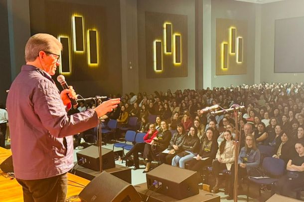 Demais momentos do evento que abriu o semestre letivo em Taquara.
