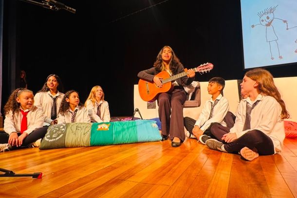 Demais momentos do evento que abriu o semestre letivo em Taquara.