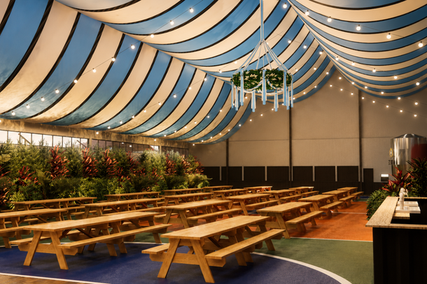 37&ordf; Oktoberfest de Igrejinha transforma gin&aacute;sio do parque em novo espa&ccedil;o de conviv&ecirc;ncia