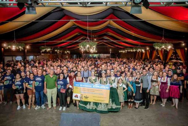 36&ordf; Oktoberfest de Igrejinha destinou mais de R 3,4 milh&otilde;es para 89 entidades da regi&atilde;o.
