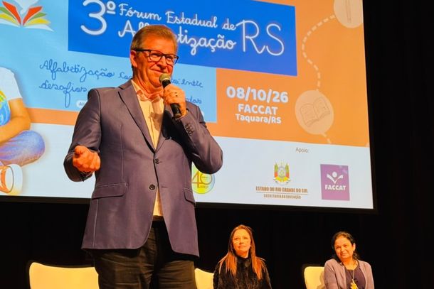 3&ordm; F&oacute;rum Estadual de Alfabetiza&ccedil;&atilde;o re&uacute;ne mais de mil participantes na FACCAT, em Taquara
